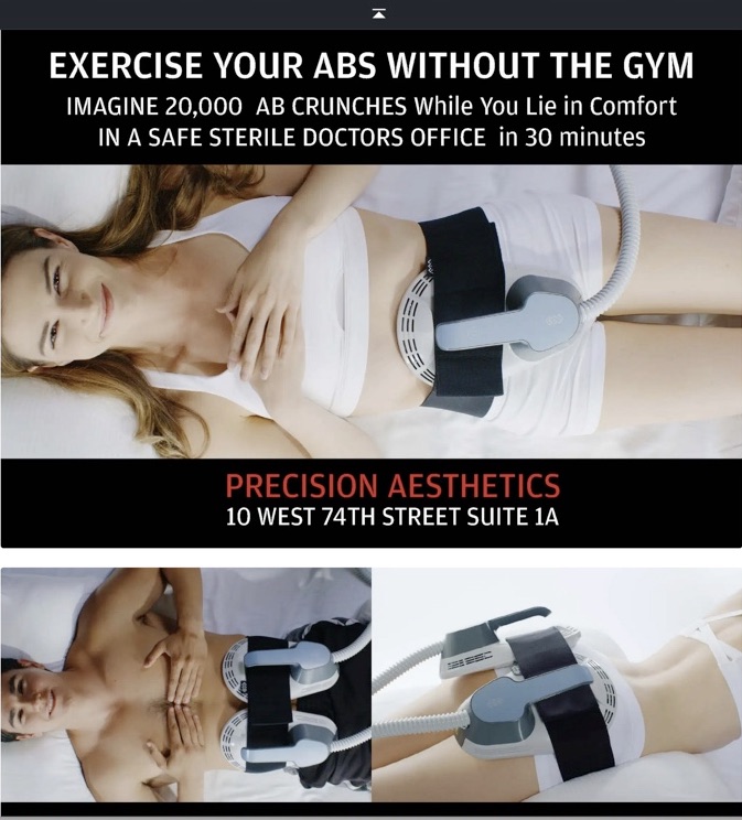 Gym Closed ? Try&nbsp;Emsculpt