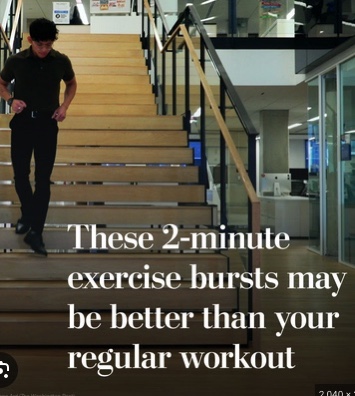 2 Minute Exercise? Sign Me&nbsp;Up
