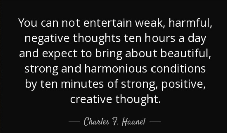 Negativity is overwhelming.&nbsp;Naturally