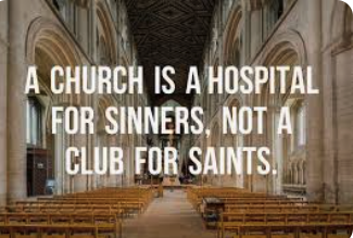 Why are the biggest sinners at church?