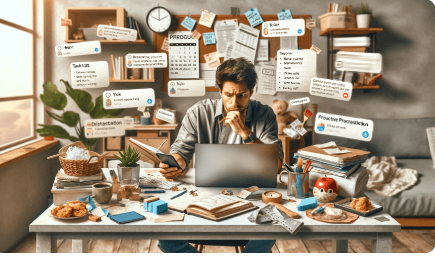 Procrastination:  A Doctor who has written 7 books knows nothing about&nbsp;it.