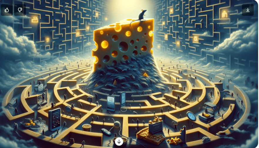 Life is Just a Big Piece of Cheese: Navigating the Dopamine&nbsp;Maze