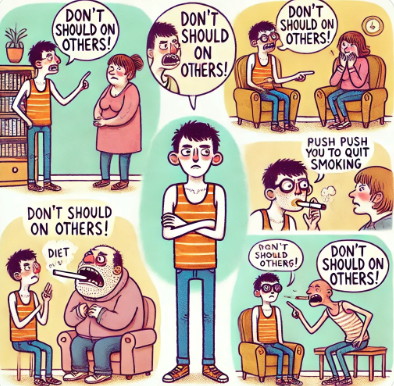 I Am Guilty: I “Should” on People All the Time