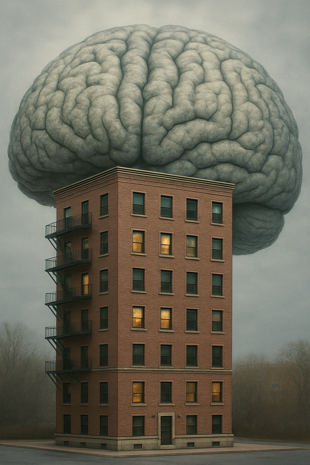 How Many People Live in the Apartment Building in Your Mind?